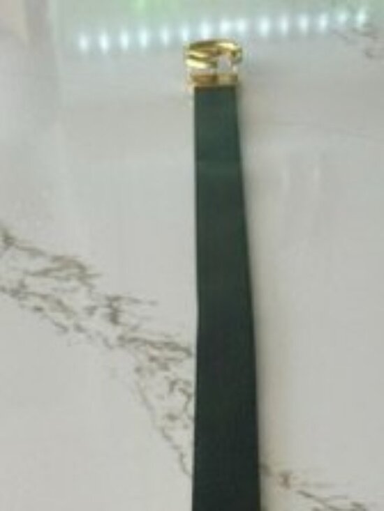 Calfskin Double G Reversible Belt 85 34 Black Cocoa